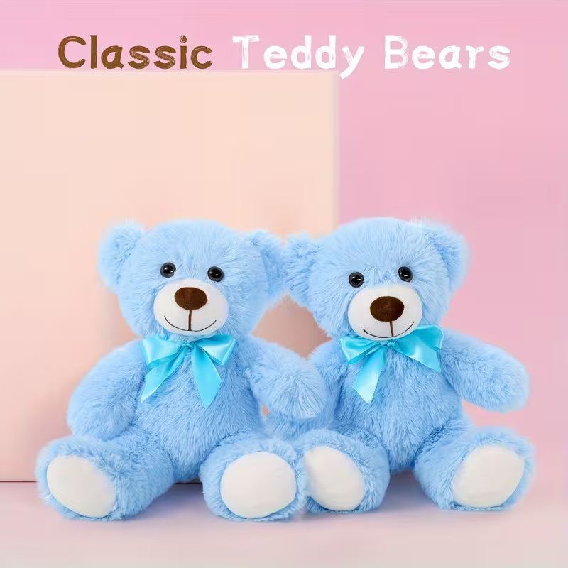 Blue Teddy Bear Plush Toy