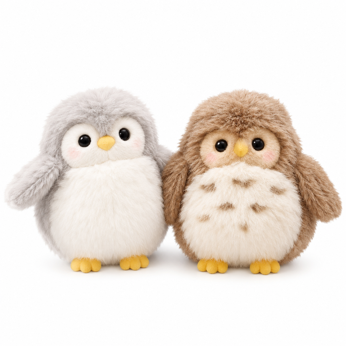 12cm Magnetic Owl Plush Toy, Cute Shoulder Stuffed Animal