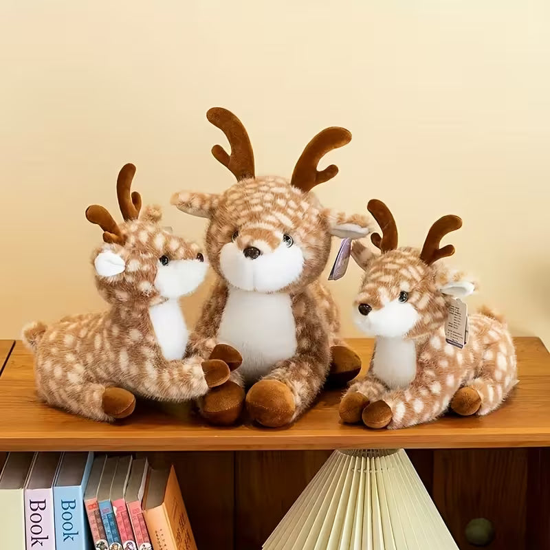 Realistic Deer Plush Toy 10 Inch