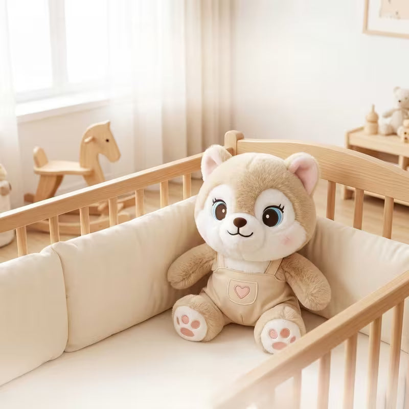 Cute Raccoon Plush Dog Toy