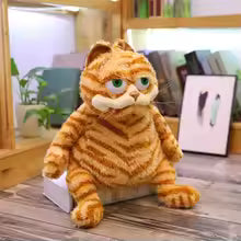30/45cm Cute Fat Cat Plush Toy Soft Stuffed Animal