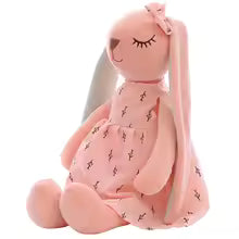 35CM Cute Long Ear Rabbit Plush Toy – Soft Bunny Doll