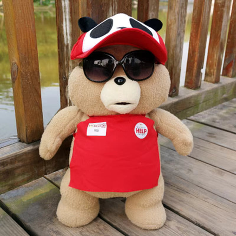 8 styles Movie Teddy Bear Ted 2 Plush Toys In Apron Soft Stuffed Animals