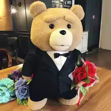 8 styles Movie Teddy Bear Ted 2 Plush Toys In Apron Soft Stuffed Animals