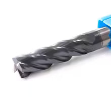 ZGT Carbide Tungsten Steel End Mill HRC50 4 Flute 4mm-16mm Metal Milling Cutter