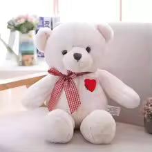 35/50cm Teddy Bear Plush Toy with Heart