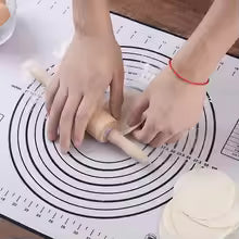 Reusable Silicone Baking Mat Nonstick Dough Rolling Pastry Pad