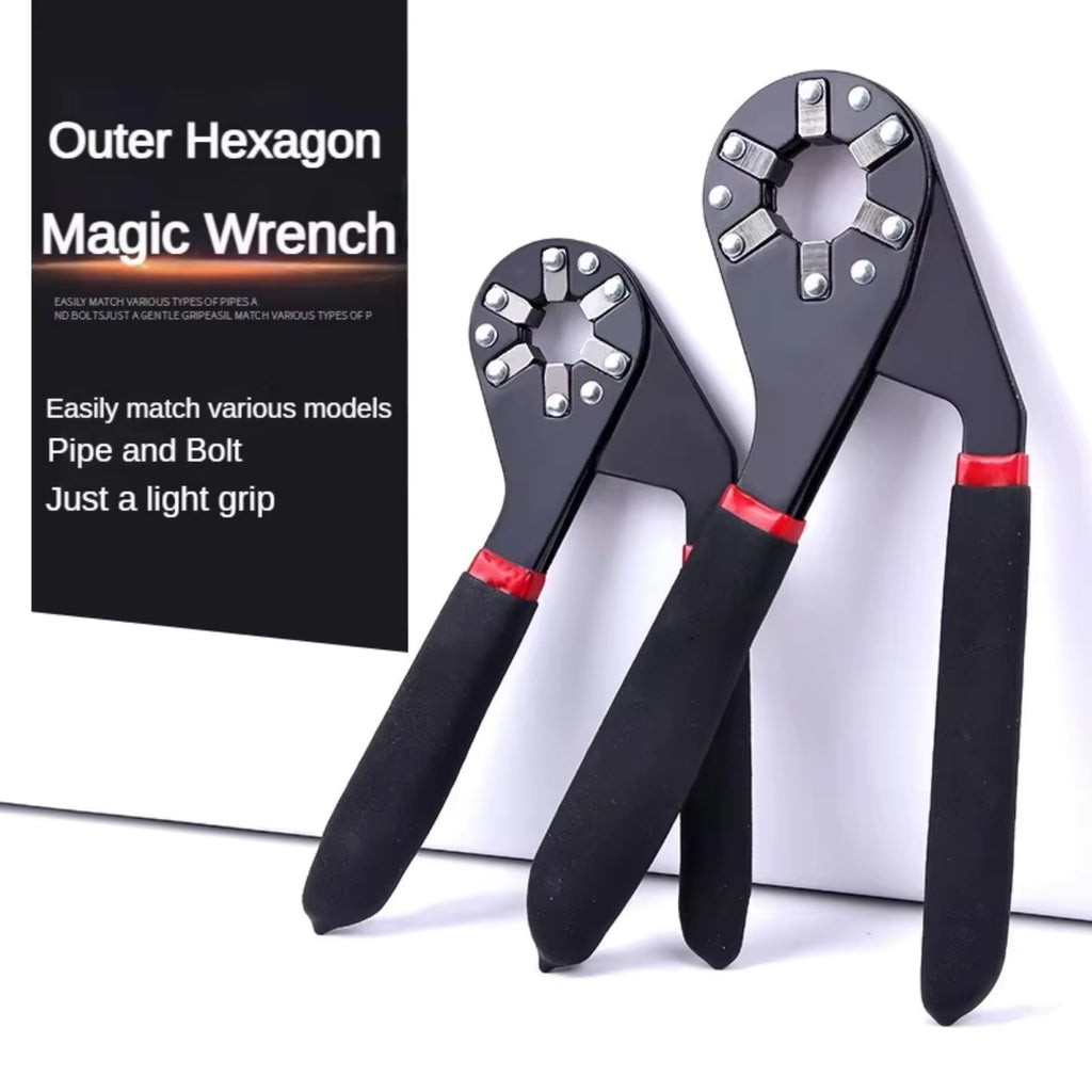 6/8 Inch Magic Adjustable Wrench Multifunctional Hand Tool