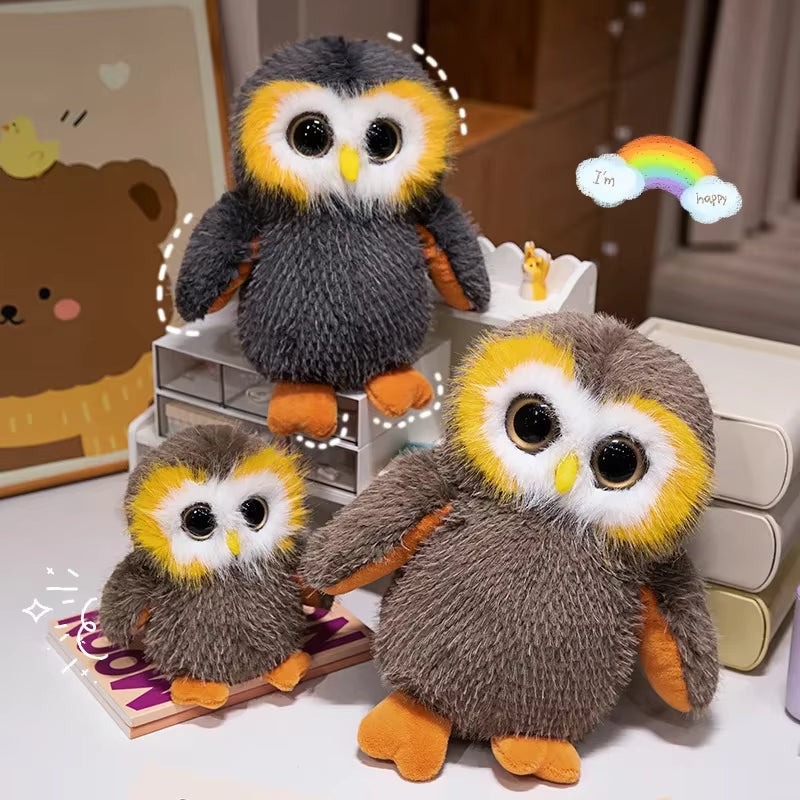 20/33CM Kawaii Funny Owl Cute Soft Stuffed Animal Soft plush Toy