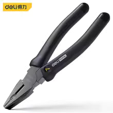 6/7 Inch Chrome Vanadium Steel Long Nose Pliers Rubberized Handle Wire Cutter