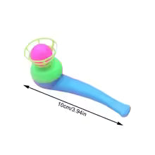 4PCS Plastic Blow Ball Toys for Kids Outdoor Sports Game