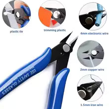 Multi Functional Carbon Steel Pliers Wire Cable Cutter Side Cutting Nipper