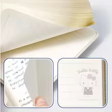 Sanrio Genuine Hello Kitty Cute Pu Notebook Cartoon Notepad Student Planner Stationery Gift