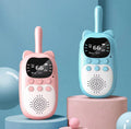 2 Pack Kids Walkie Talkies Rechargeable 3km Two Way Radio Communication Toys