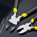 4/6/8 Inch Mini Outlet Forceps, Loaded Small Heavy Duty Wire Cable Cutter with Soft Anti-Slip Handle