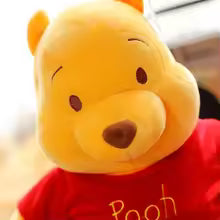 25CM Cute Pooh Bear Plush Toy – Soft Stuffed Doll