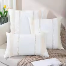 Bohemian Knitted Tassel Throw Pillow Cover