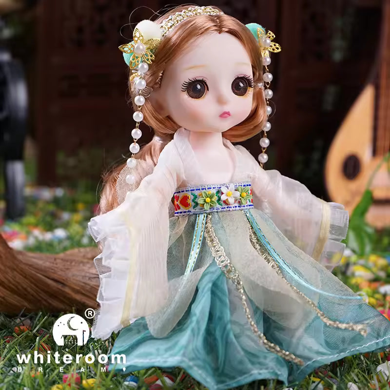 16cm BJD Doll – Kawaii Traditional Dress