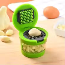 NEW Stainless Steel Manual GarlicPress Household Garlic Kitchens GarlicCutter Minced Machine Tool Kitchen Gadget Accessories