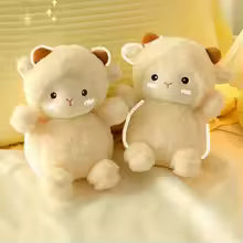 25cm Cute Sheep Plush Toy, Soft Kawaii Stuffed Animal