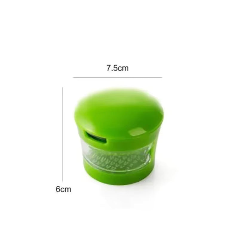 NEW Stainless Steel Manual GarlicPress Household Garlic Kitchens GarlicCutter Minced Machine Tool Kitchen Gadget Accessories