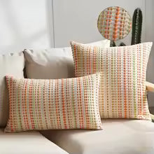 Soft Chenille Throw Pillow Cover 45x45cm
