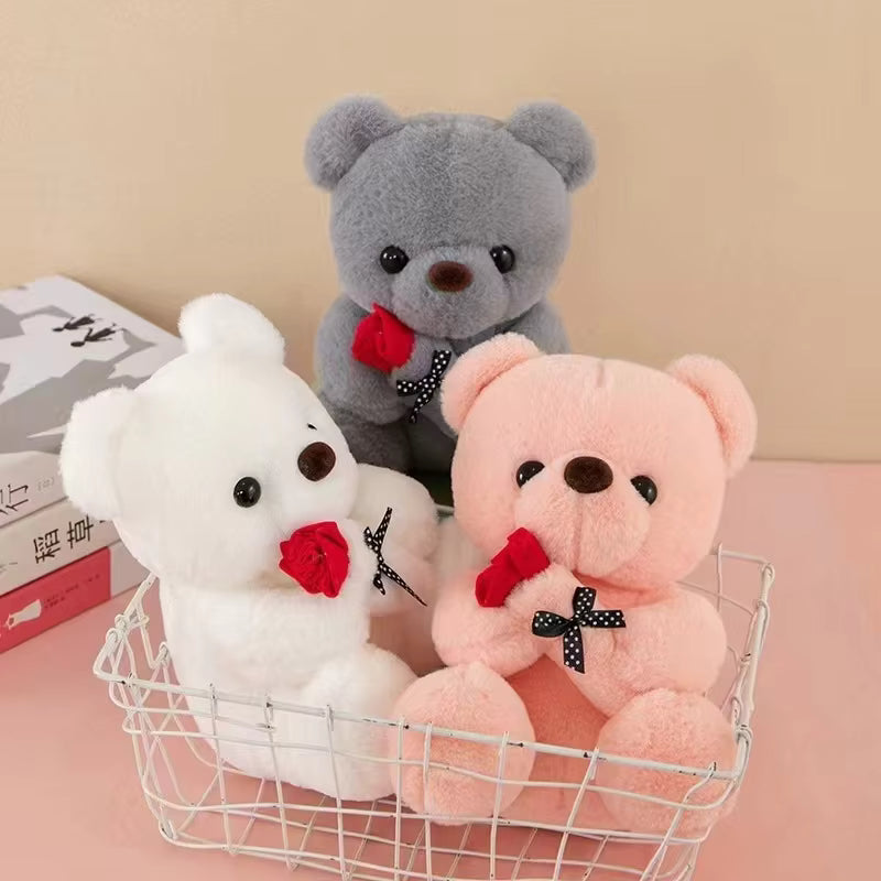 Rose Bear Plush Toy – Valentine’s Day Gift
