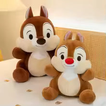 Chip & Dale Squirrel Plush Toy 25cm Cute Stuffed Animal