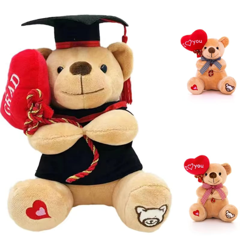Cute Teddy Bear Plush Toy with Heart