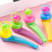 4PCS Plastic Blow Ball Toys for Kids Outdoor Sports Game