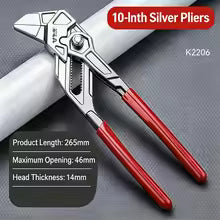 Adjustable Water Pump Pliers Multi-Grip Groove Joint