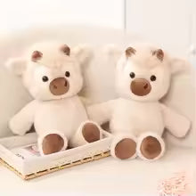 Cute Cow Plush Toy, Soft Stuffed Animal Pendant