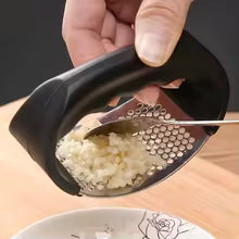 Stainless Steel Garlic Press – Rocker Garlic Mincer Kitchen Tool