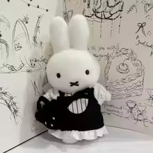 :Miffy Plush Keychain – Cute Bunny Bag Charm