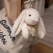 Cute Long Ear Bunny Plush Toy – Soft Stuffed Rabbit