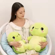 Apple Turtle Plush Toy Soft Stuffed Animal Pillow