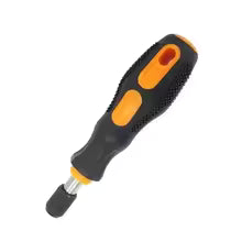 Hi-Spec 1/4 (6.35mm) Screwdriver Bit Holder Handle Multifunctional Bit Driver for Slotted Hex Torx Phillips Bit