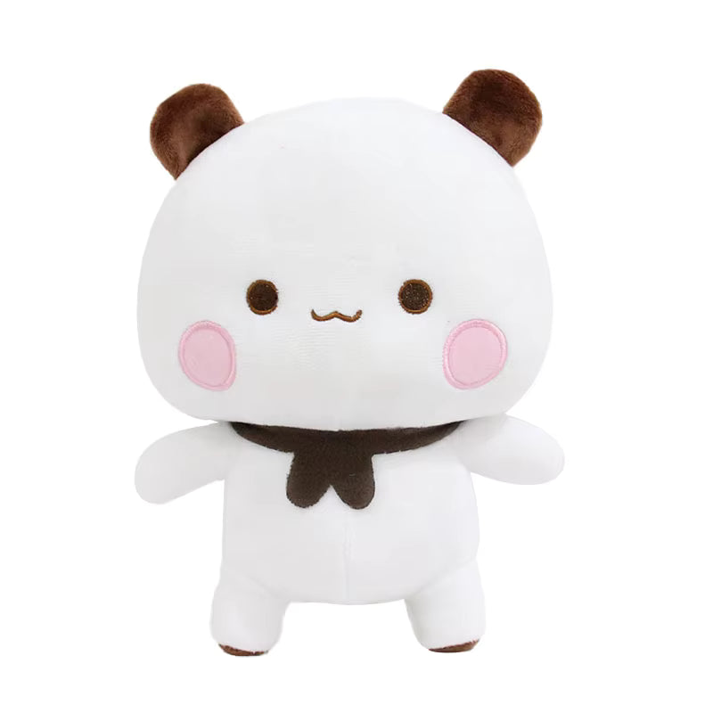 Cute Bubu and Dudu Panda Plush Toy, Soft Fluffy Stuffed Animal Pillow