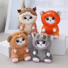 Mofusand Cat Plush Keychain Bag Pendant
