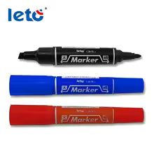 10Pcs Twin Tip Permanent Markers for Art & School