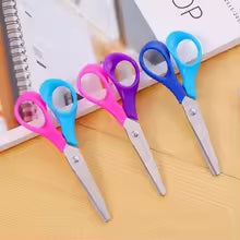 Kids Safety Scissors, Cartoon Round Tip Scissors for Children