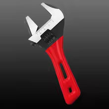 Adjustable Short Handle Ratchet Wrench for Bathroom Pipe Nuts