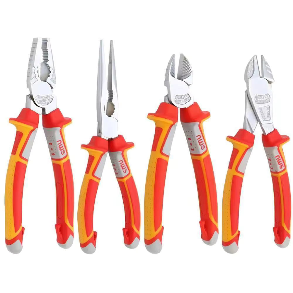 Multifunction Wire Stripper Diagonal Pliers Wire Cutter Long Nose Side Cutter