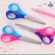 Kids Safety Scissors, Cartoon Round Tip Scissors for Children