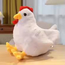 Big Rooster Plush Toy – Cute Stuffed Chicken