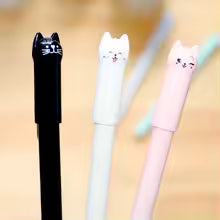 1-6-30 pcs Cute Kawaii Cat Gel Pen Cartoon Writing Office School Supplies Stationery Creative Sweet Lovely Pens