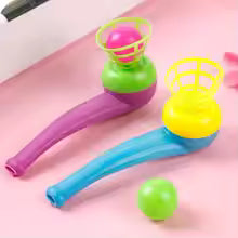 4PCS Plastic Blow Ball Toys for Kids Outdoor Sports Game