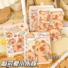 Cute Cartoon Capybara A7 Coil Notebook – Kawaii Mini Journal