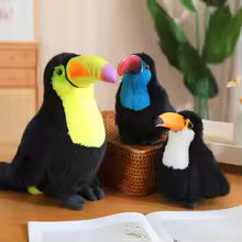 20/30/40cm Toco Toucan Plush Toy, Cute Soft Bird
