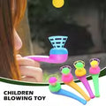 4PCS Plastic Blow Ball Toys for Kids Outdoor Sports Game